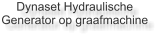 Dynaset Hydraulische Generator op graafmachine